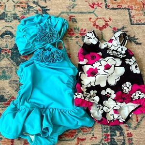 Gymboree swim bundle + cap